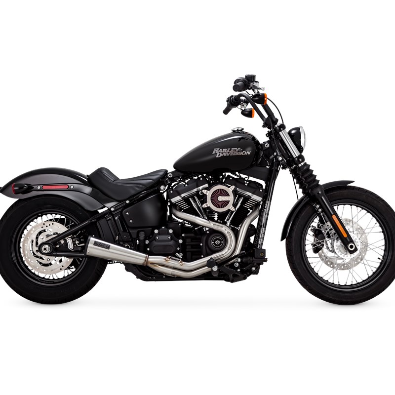 Stainless 2-1 Upsweep - Softail | Vance & Hines | High-Performance Stainless 2-1 Upsweep - Softail | Vance & Hines | High-Performance