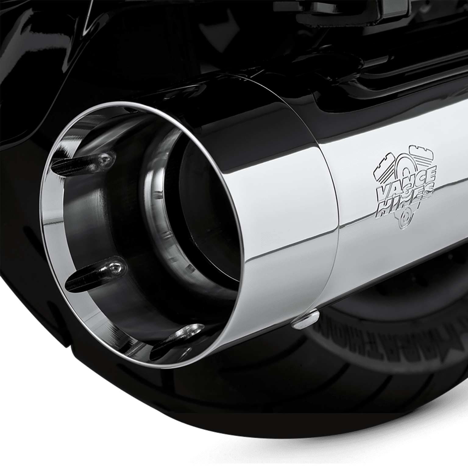 Oversized 450 SlipOn Replacement End Cap (Titan) Vance & Hines