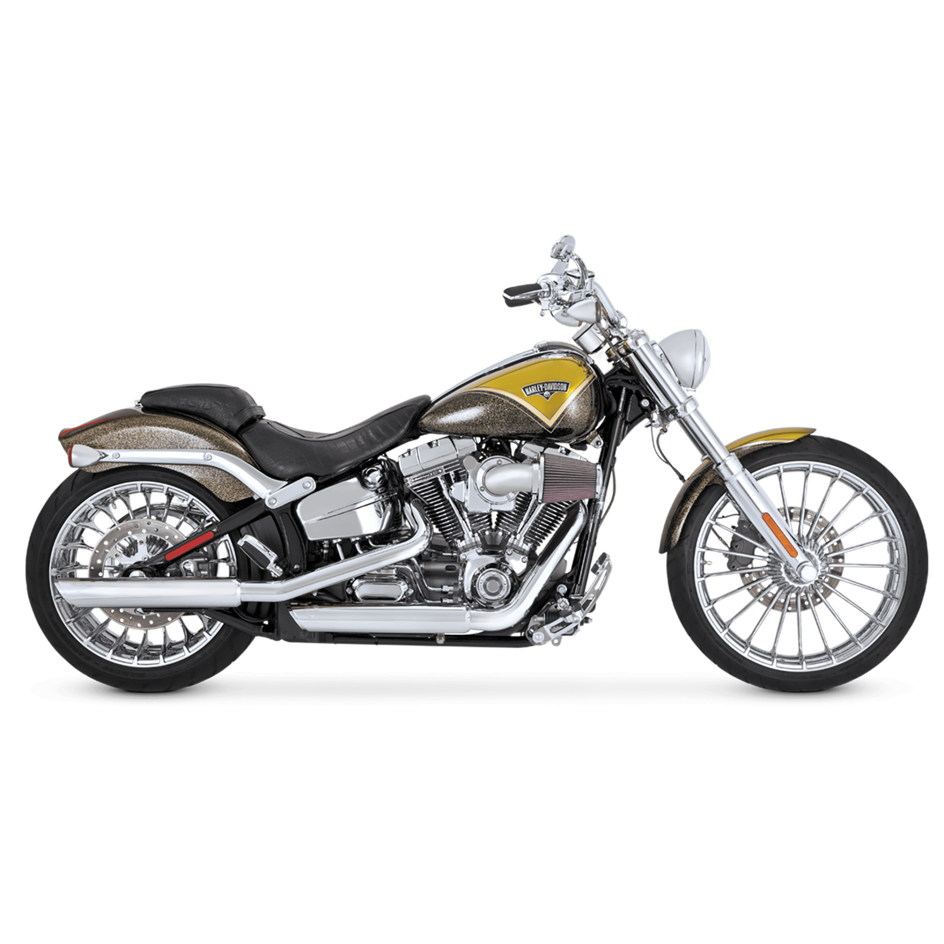 TWIN SLASH 3″ SLIP-ONS - Vance & Hines