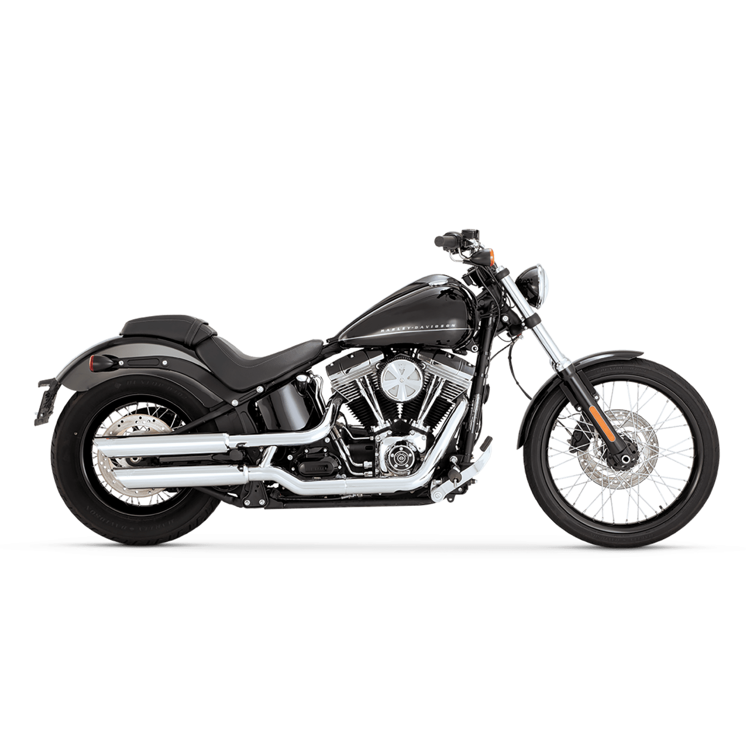 TWIN SLASH 3″ SLIPONS Vance & Hines