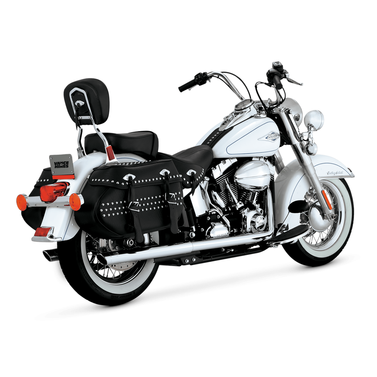 vance & hines softail duals