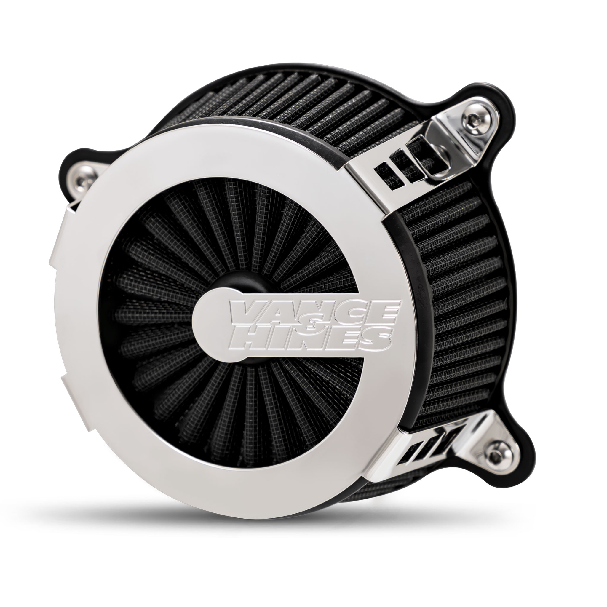 VanceHines VO2 エアインテイク Stingray スティングレイ マットブラック TWIN CAM(ケーブル2本引き)99-17(FXDLS除く) - 2