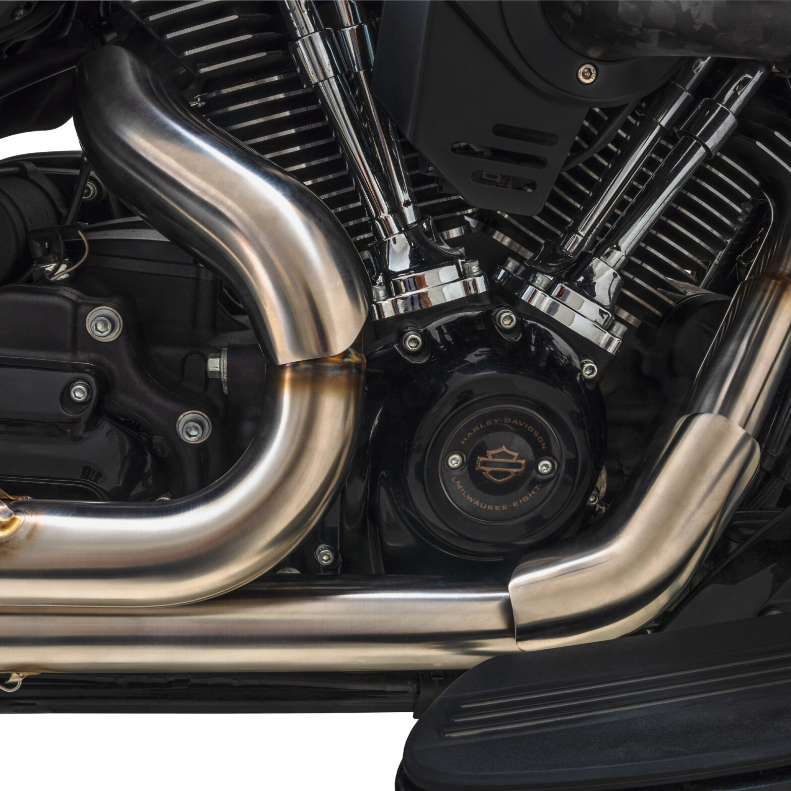 HiOutput RR Heat Shield Kit Brushed Vance & Hines