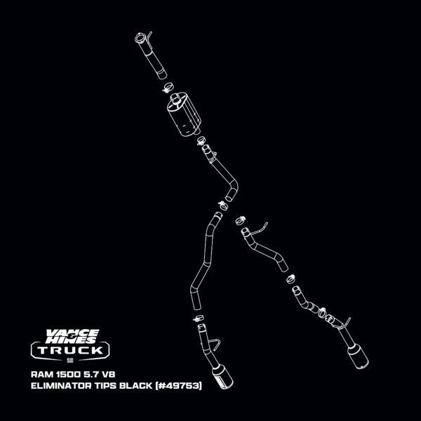RAM 1500 Truck Exhaust - Image 2