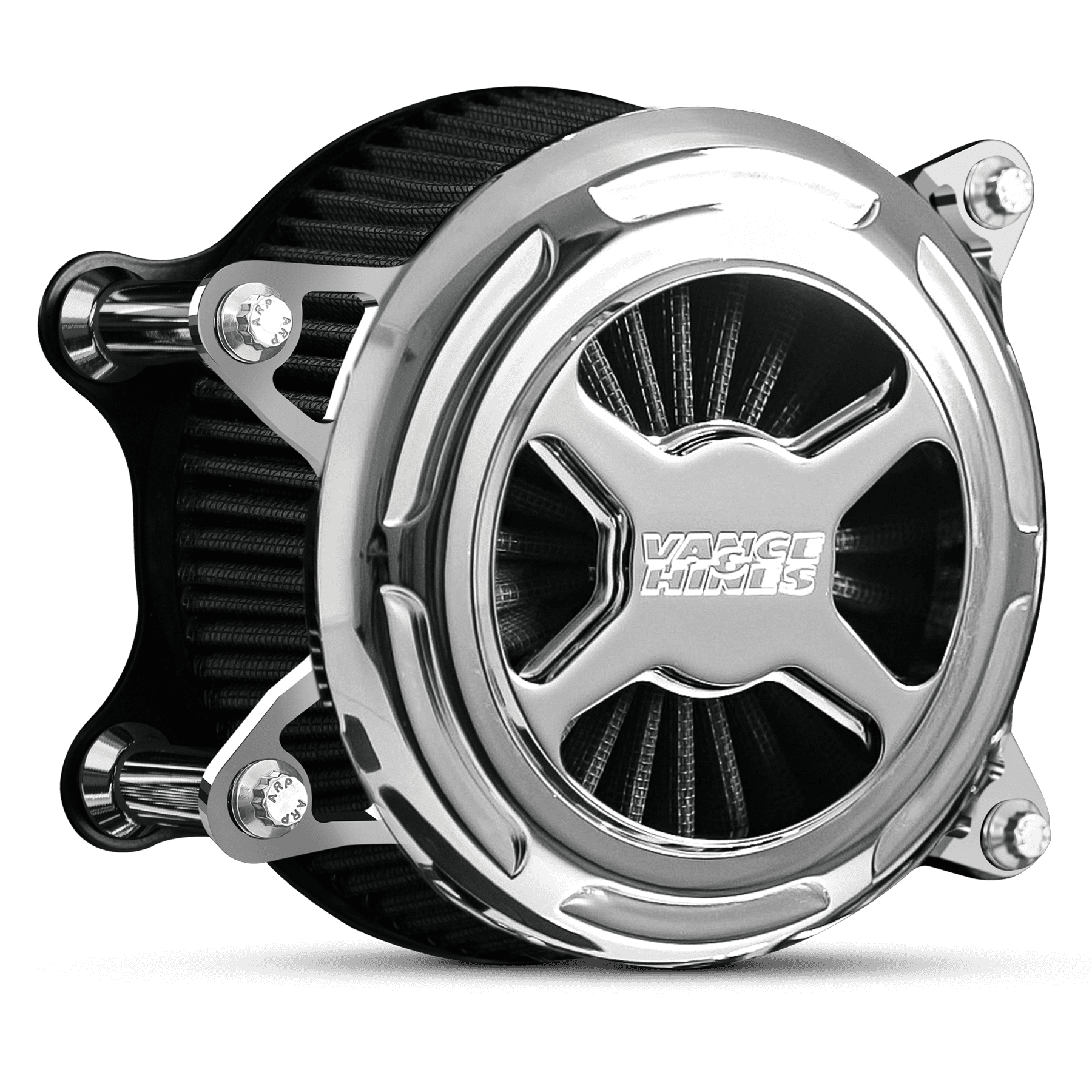 深緑(ふかみどり) VANCE＆HINES バンス＆ハインズ VO2 エアインテイク Insight インサイト 白黒コントラスト TOURING  41095
